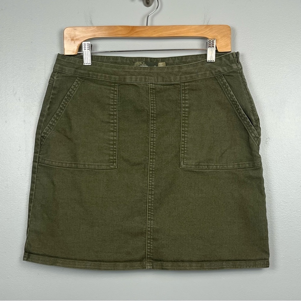 Prana Olive Mini Skirt